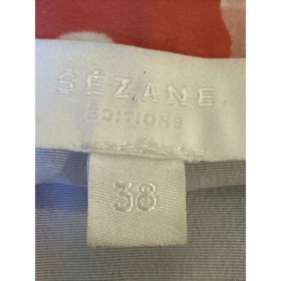 Sezane Size 38 6 Pleated Dino Midi Skirt in Ines Powder Flower - Picture 5 of 11